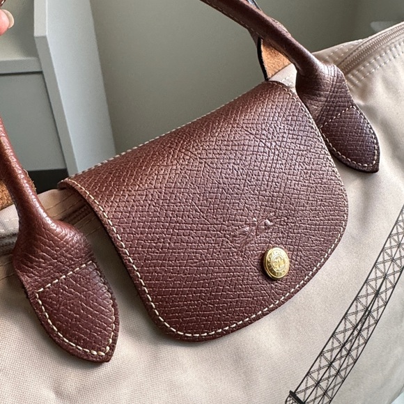 Longchamp Nylon Le Pliage Eiffel Tower Print Medium - Picture 8 of 11